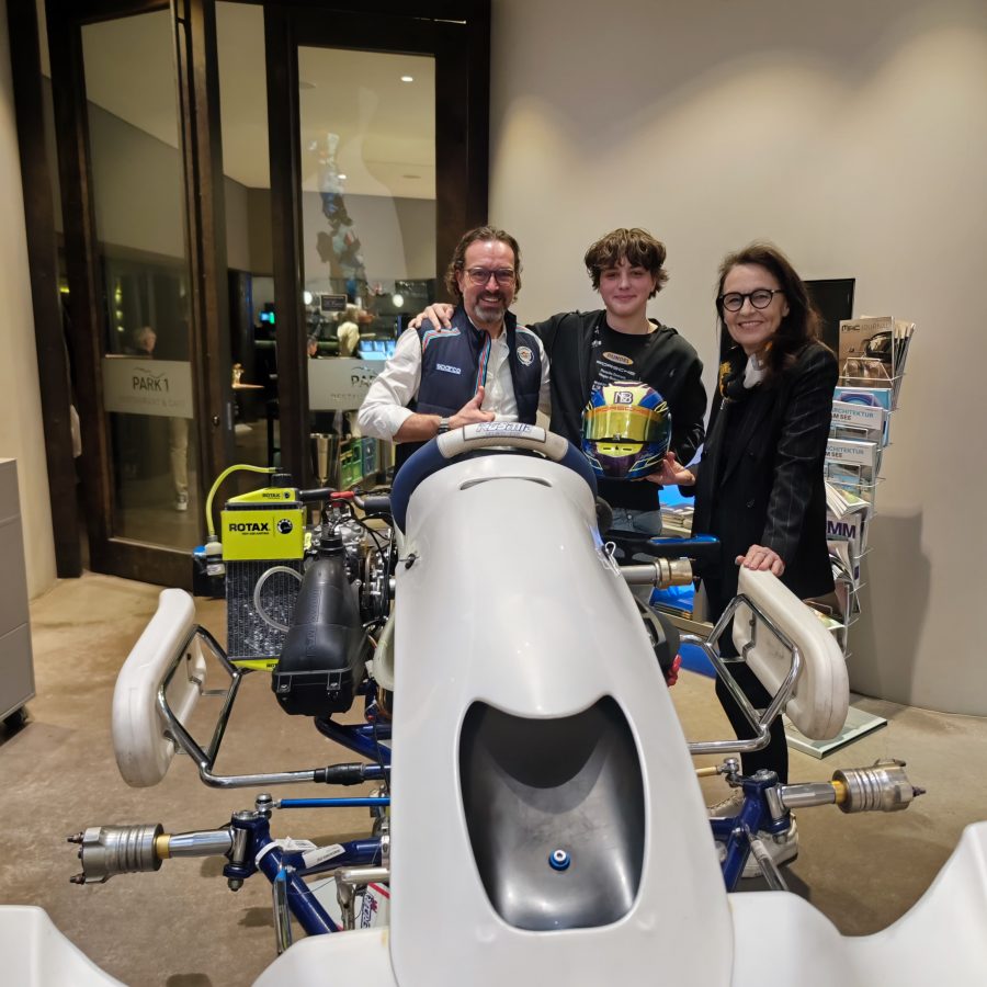 Kartnachwuchstalent Naim Bretag zu Gast bei der ASC Landesgruppe 15 Bodensee